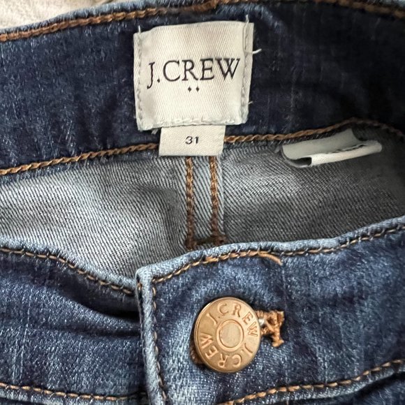 JCrew Dark Wash Skinny Jeans - Size 31 - Picture 5 of 5